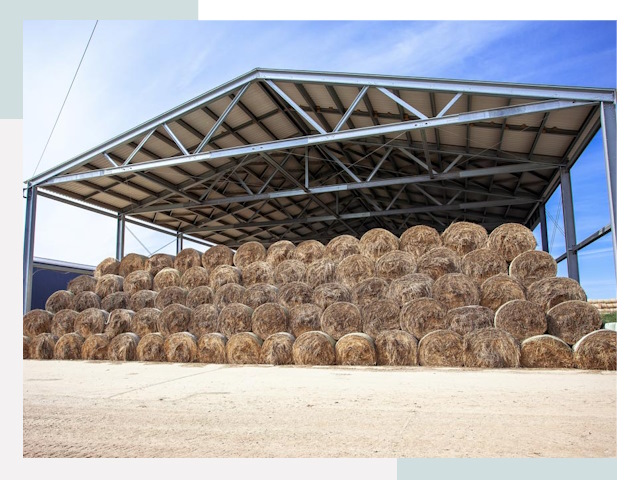 Строительство сенохранилищ в Ломоносов от 615 руб.