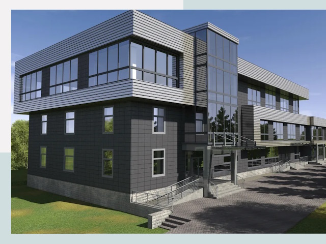 Административные здания в Ломоносове