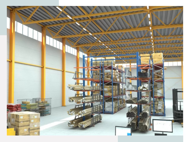 Типовые ангары в Ломоносове