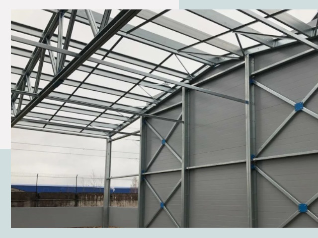 Каркасные ангары от СтальСтрой-Лмн по цене от 615 руб.
