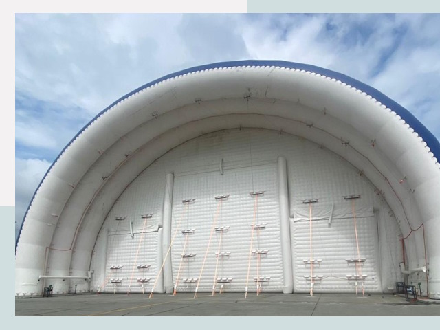 Пневмокаркасные ангары от СтальСтрой-Лмн по цене от 615 руб.