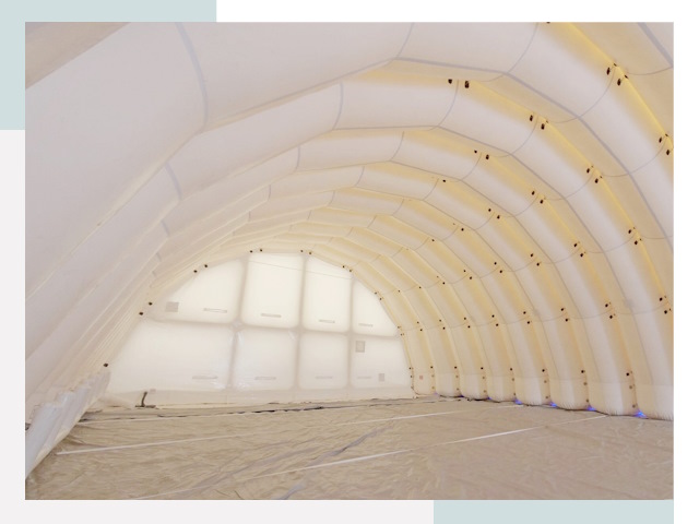 Пневмокаркасные ангары в Ломоносове