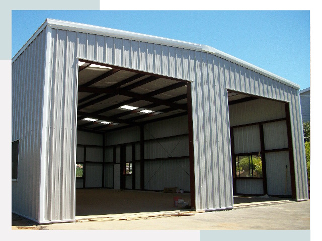 Легковозводимые ангары в Ломоносове