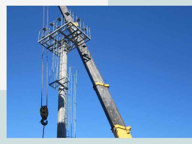 Монтаж осветительных мачт в Ломоносов от 615 руб.