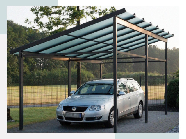 Навесы для автомобилей в Ломоносове