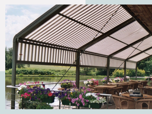 Элегантные навесы для кафе от 615 руб в Ломоносов