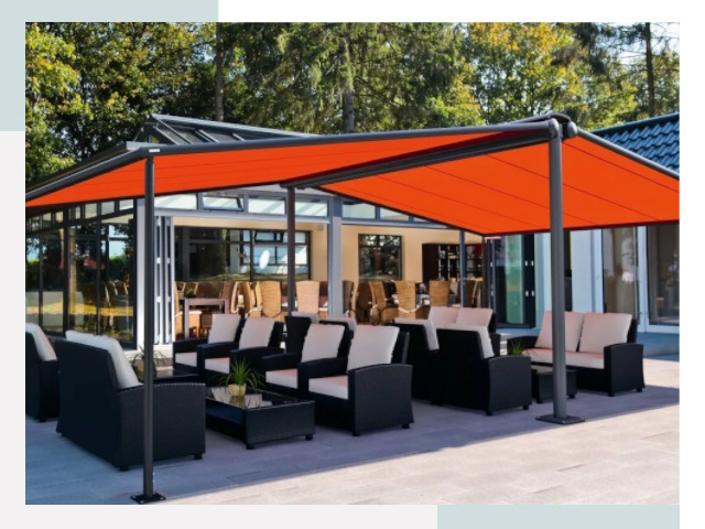 Навесы для кафе и ресторанов в Ломоносове