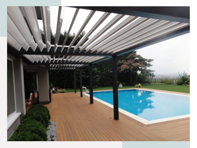 Перголы в Ломоносове