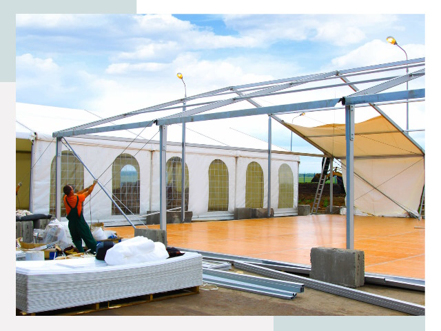 Быстро сборные шатры в Ломоносове