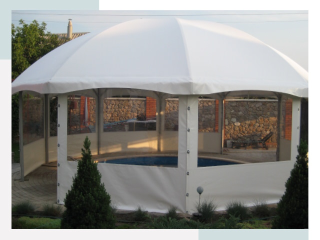 Тентовые павильоны в Ломоносове