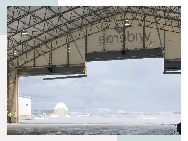 Ворота для ангаров в Ломоносове