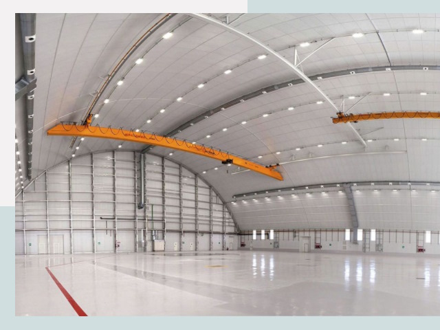 Оснащение ангаров в Ломоносов от СтальСтрой-Лмн - цена от 615 руб.