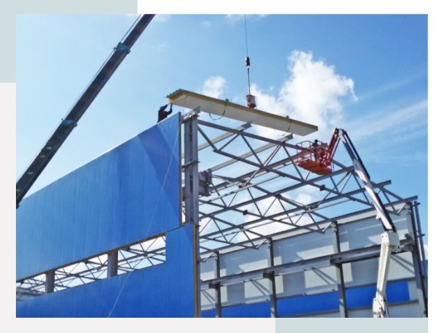 Монтаж сэндвич-панелей в Ломоносове